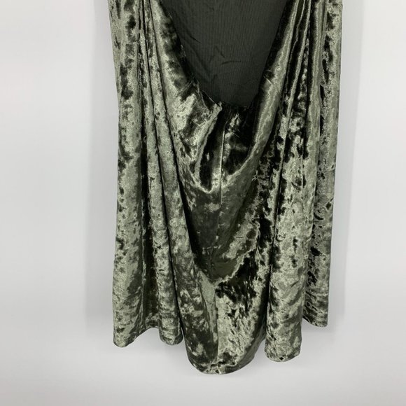 Revolve NBD Dress Kate Crushed Velvet Sleeveless Mini Open Back - Picture 10 of 10